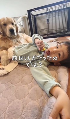 前世は犬…?