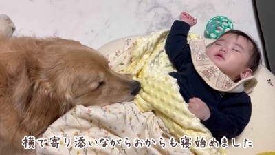 やっと眠れたね