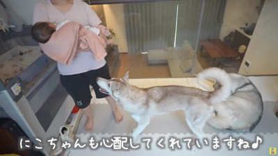 「赤ちゃんは大丈夫そう？」