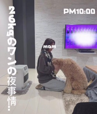 幸せそうな姿が微笑ましい