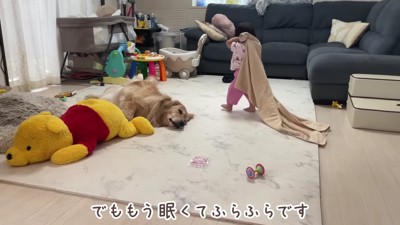 足取りもフラフラに