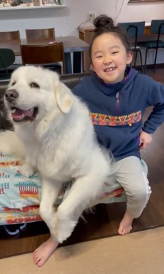 サンちゃんと女の子のやり取り⑩