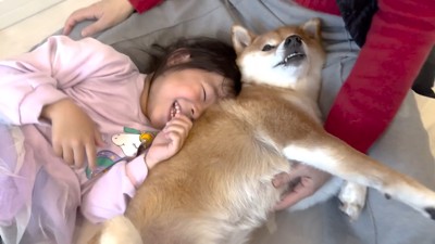 花子ちゃんは全然平気そう！