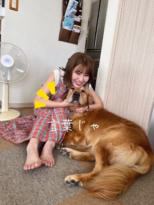 ベイリーちゃんと投稿主さん1