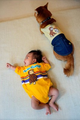 おそろいの服のふたり