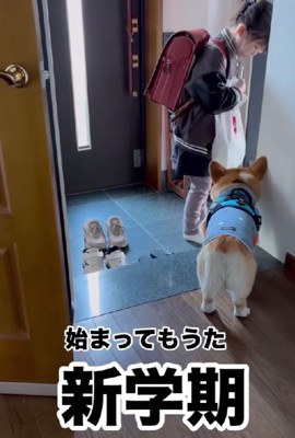 小学生の娘が学校に…