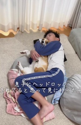 技をかけている…!?