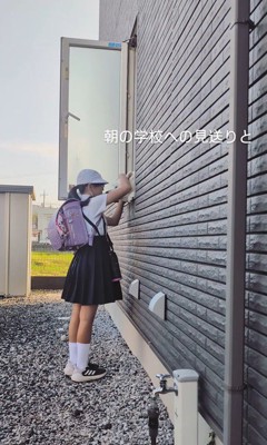 秋田犬のお見送りとお出迎え3