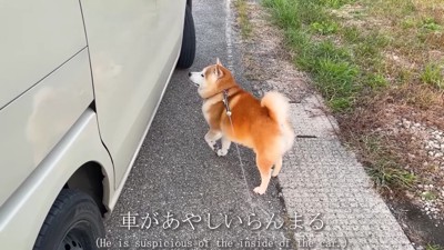 この車が怪しい…！