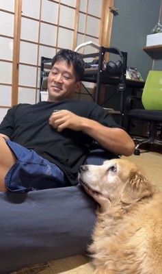 きんちゃんと飼い主さんのやり取り7