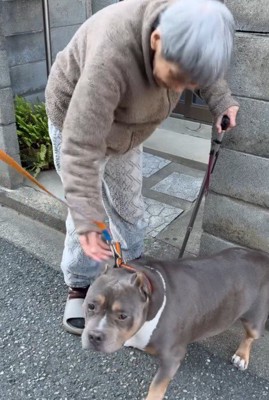 優しく撫でてくれた♡