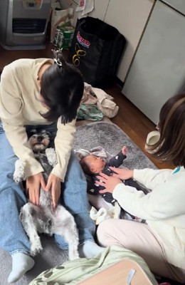 赤ちゃんとベビーマッサージ