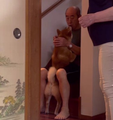 キスのおねだりをしていた