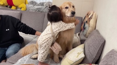 ぎゅーっとしても…