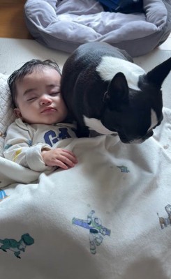 こんぶちゃんと赤ちゃん9