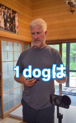 犬の数え方を学ぶ