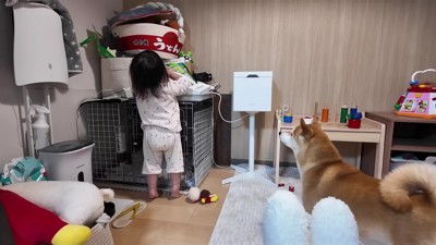 好奇心旺盛な女の子が…