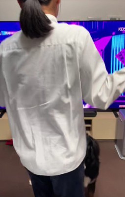 踊ることが好きな娘さん