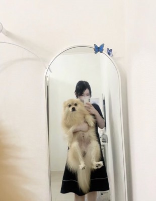 特大ポメラニアンへ成長