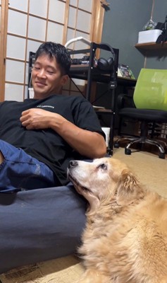 きんちゃんと飼い主さんのやり取り4