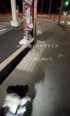 息子さんへのサプライズ