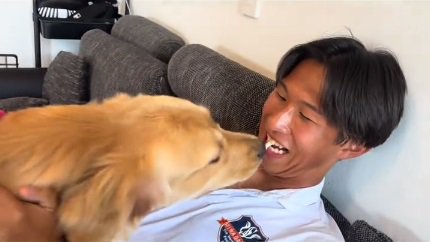 笑顔のお兄ちゃん