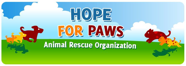 Hope for Pawsのロゴ