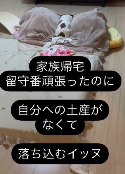 お土産がなかった