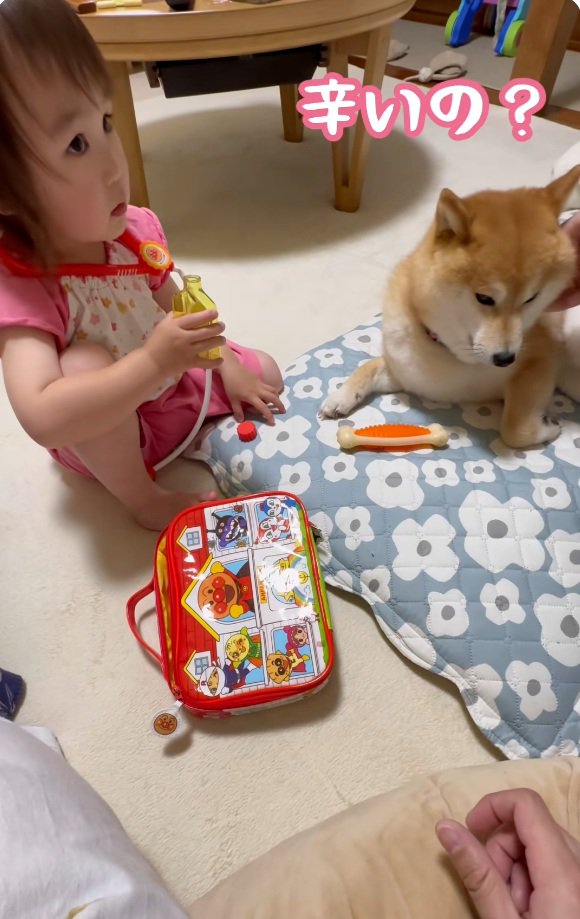 辛い薬を出した娘さん