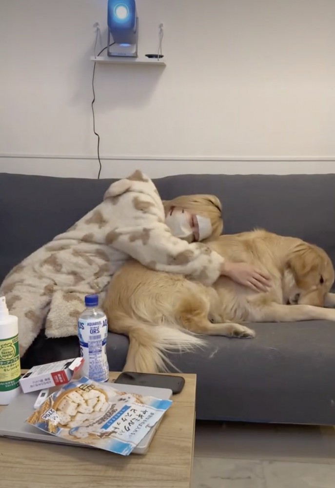 絶賛「看病」中。