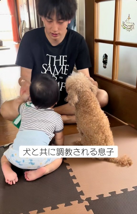 おかわりをするふたり