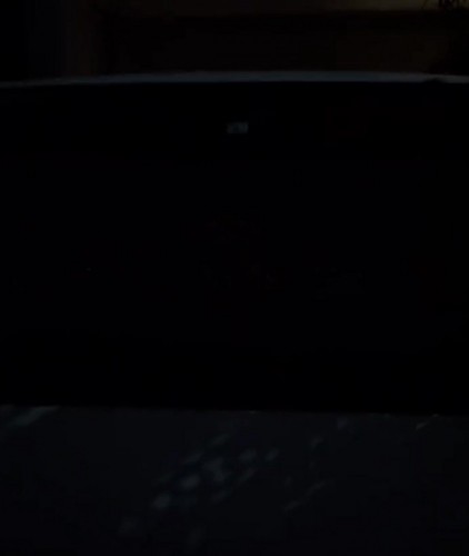 姿が見えなくなった車内