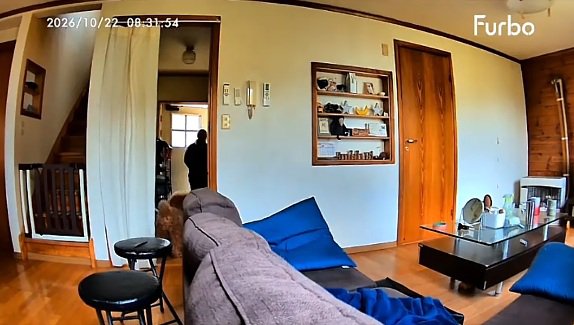 お母さんを見送るいっきゅう君