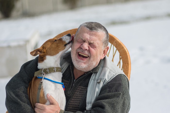 犬が飼い主の「耳」を舐める意味