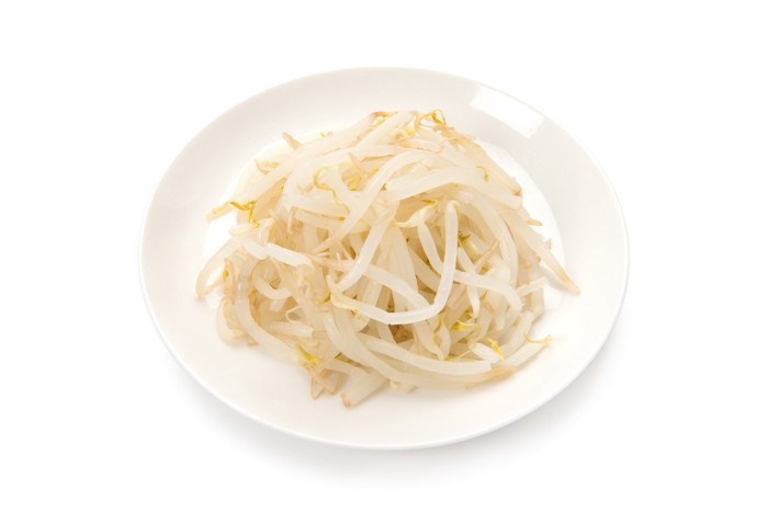 茹でて加熱済みのもやし