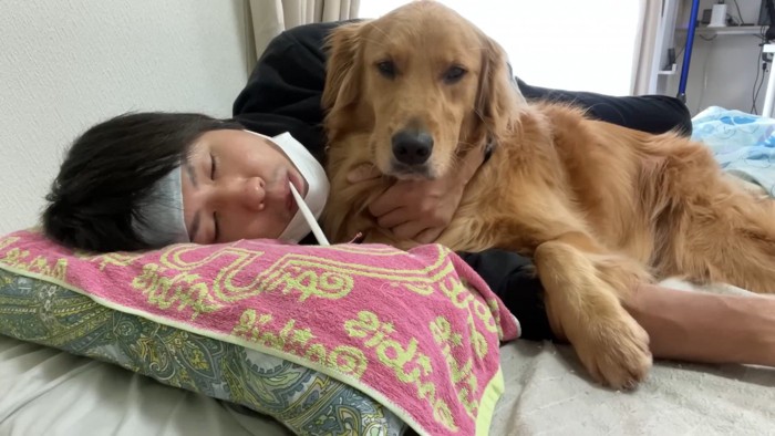 体調不良時のよもぎちゃん＆だいず君の対応3