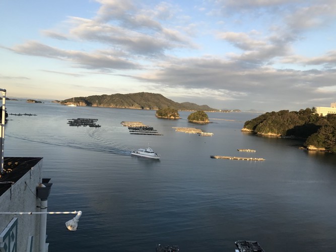 ドッグランから見渡せる鳥羽湾