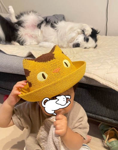 アピールするマロくん2