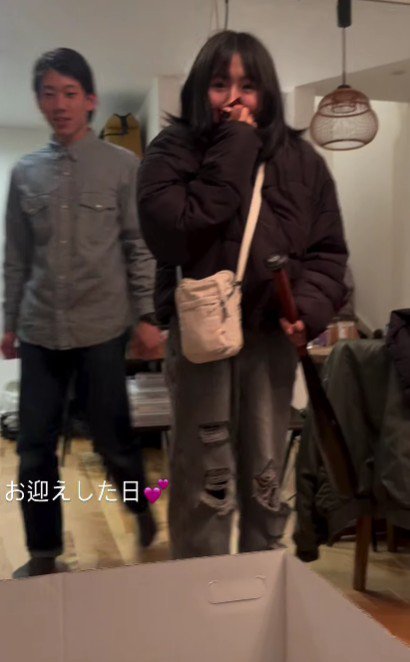 椿ちゃんを見つけると…