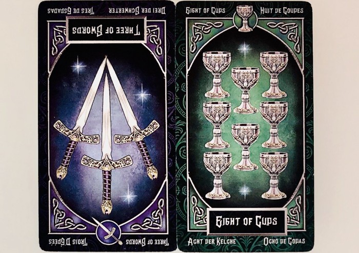 THREEofSWORDS/EIGHTofCUPS