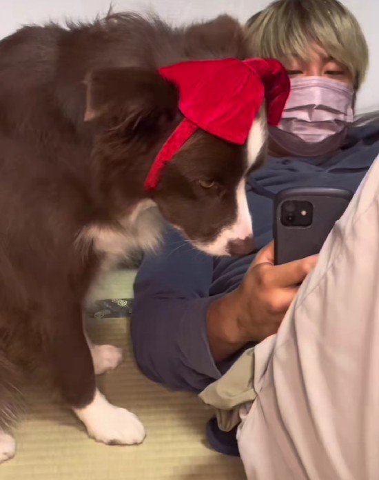 パパに初めて叱られて…