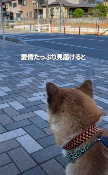 最後まで見送ると…