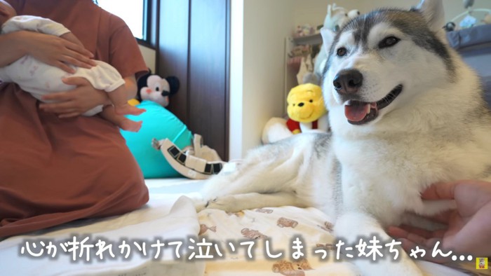 もんちゃんが温かく見守ります