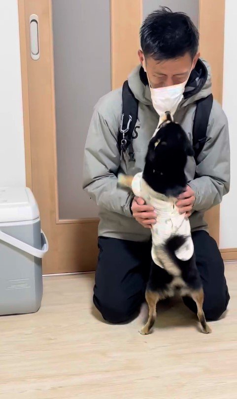 千幸ちゃんのお出迎え⑩