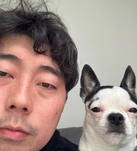 カメラ目線のふたり