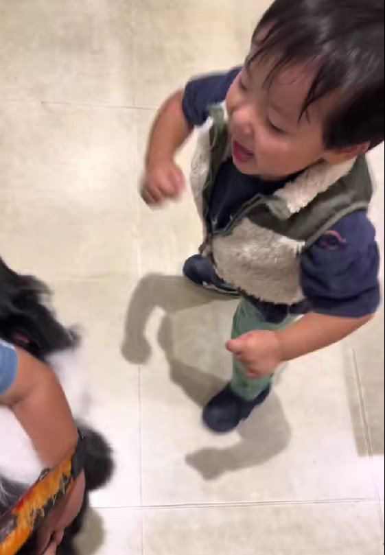 再会が嬉しくてたまらない♡