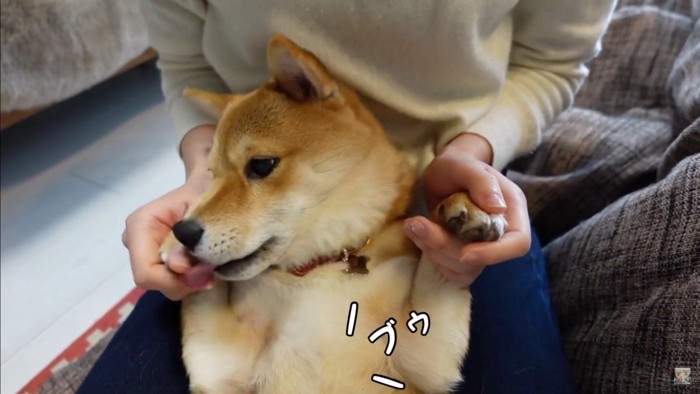 マッサージ中にオナラ！