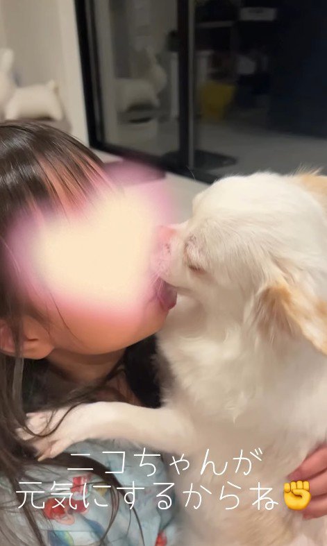 お姉ちゃんを慰めるニコちゃん2