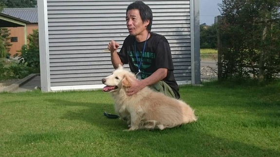 北村さんと犬