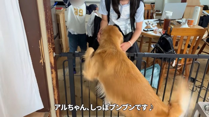 嬉しすぎるアルト君